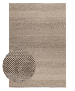 Wool rug - Skift beige - overzicht