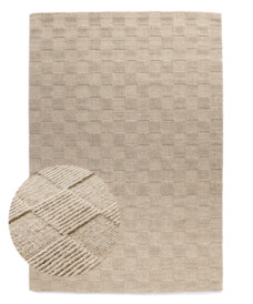 Wool rug - Tavle beige - overzicht, thumbnail