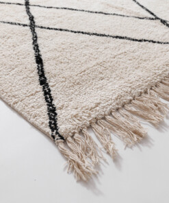 Bath mat - Ayla ivory - close up