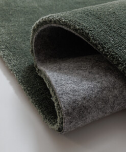 Washable rug - Clean Prestige green - close up, thumbnail