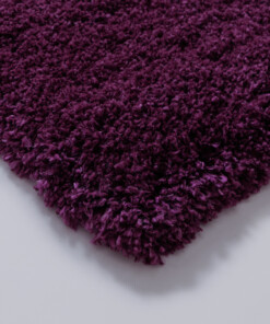 Runner rug thick - Cozy Shaggy purple - close up
