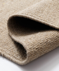 Wool rug - Grund beige - close up, thumbnail