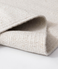 Wool rug - Grund ivory - close up, thumbnail