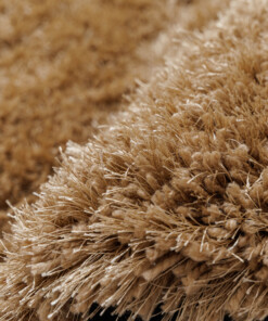Shaggy rug - Meadow beige - close up, thumbnail
