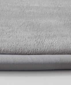Play rug - Pluffy light grey - close up, thumbnail
