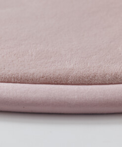 Round play mat - Pluffy pink - close up, thumbnail