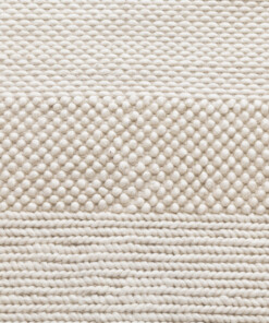 Wool rug - Skift ivory - close up, thumbnail