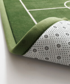 Play rug - Pluffy Soccer Field green - close up