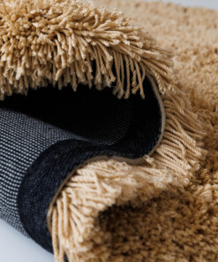 Shaggy rug - Sveve beige - close up, thumbnail